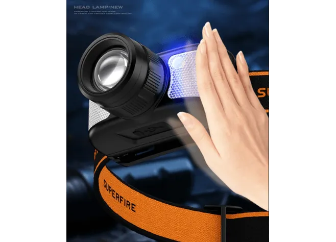 Ліхтар Superfire HL91 Black Фото 4